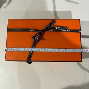 Hermes Shoe Gift Box w/ Ribbon